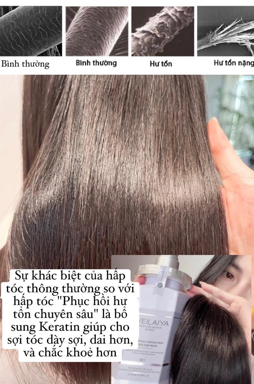 Hiệu quả của hấp tóc Weilaiya đa tầng