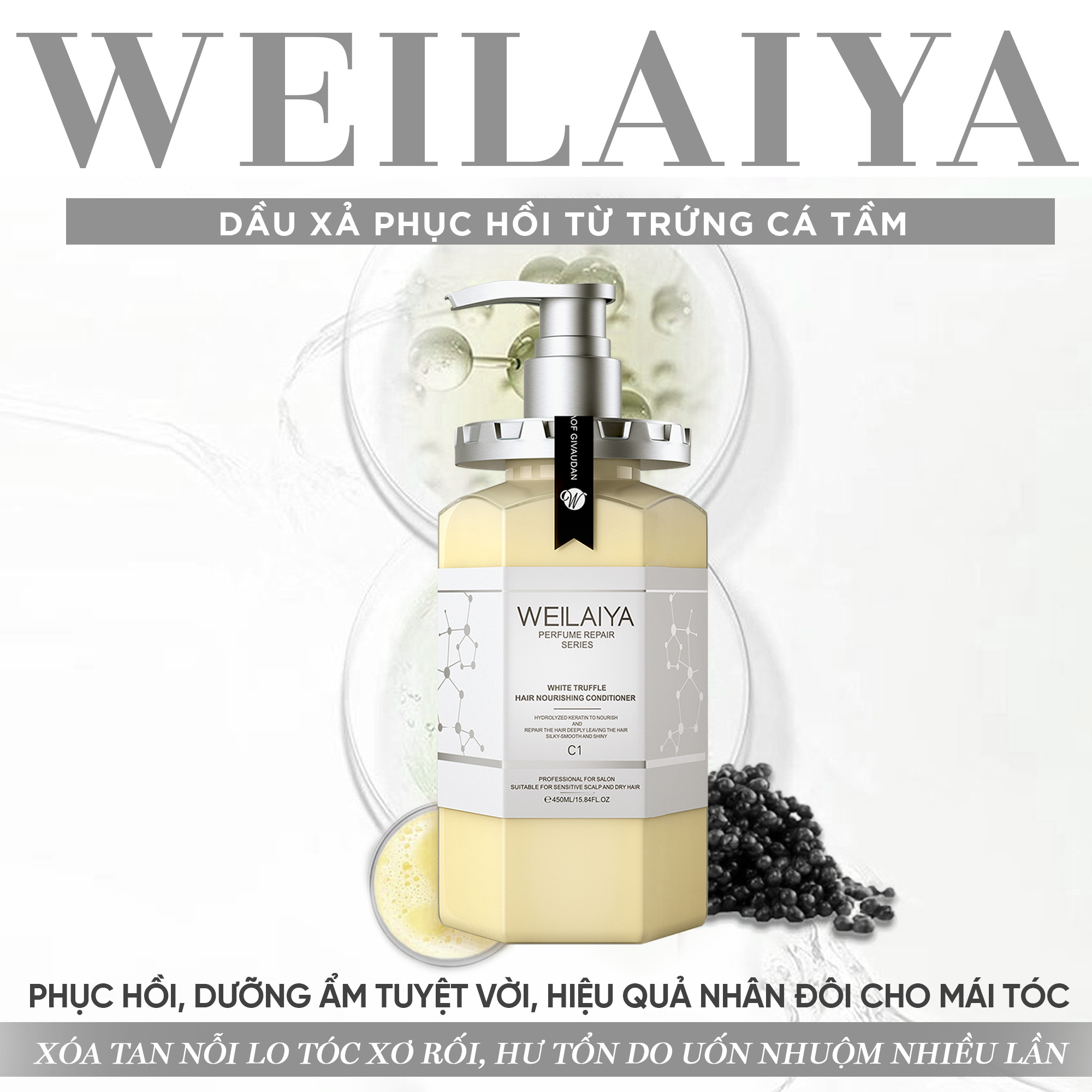 dầu gội phục hồi tóc chuyên sâu Weilaiya