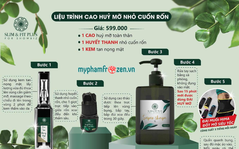 cao hủy mỡ cuống rốn 