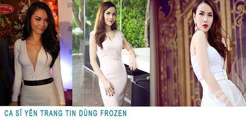 Ca sĩ Yến Trang đồng hành cùng mỹ phẩm Frozen 
